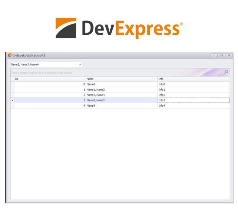 DevExpress - Hướng dẫn tạo GridLookUpEdit multiple select